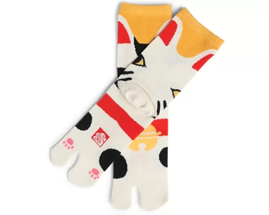 Other^MIYA Company Tabi Socks - Maneki Neko