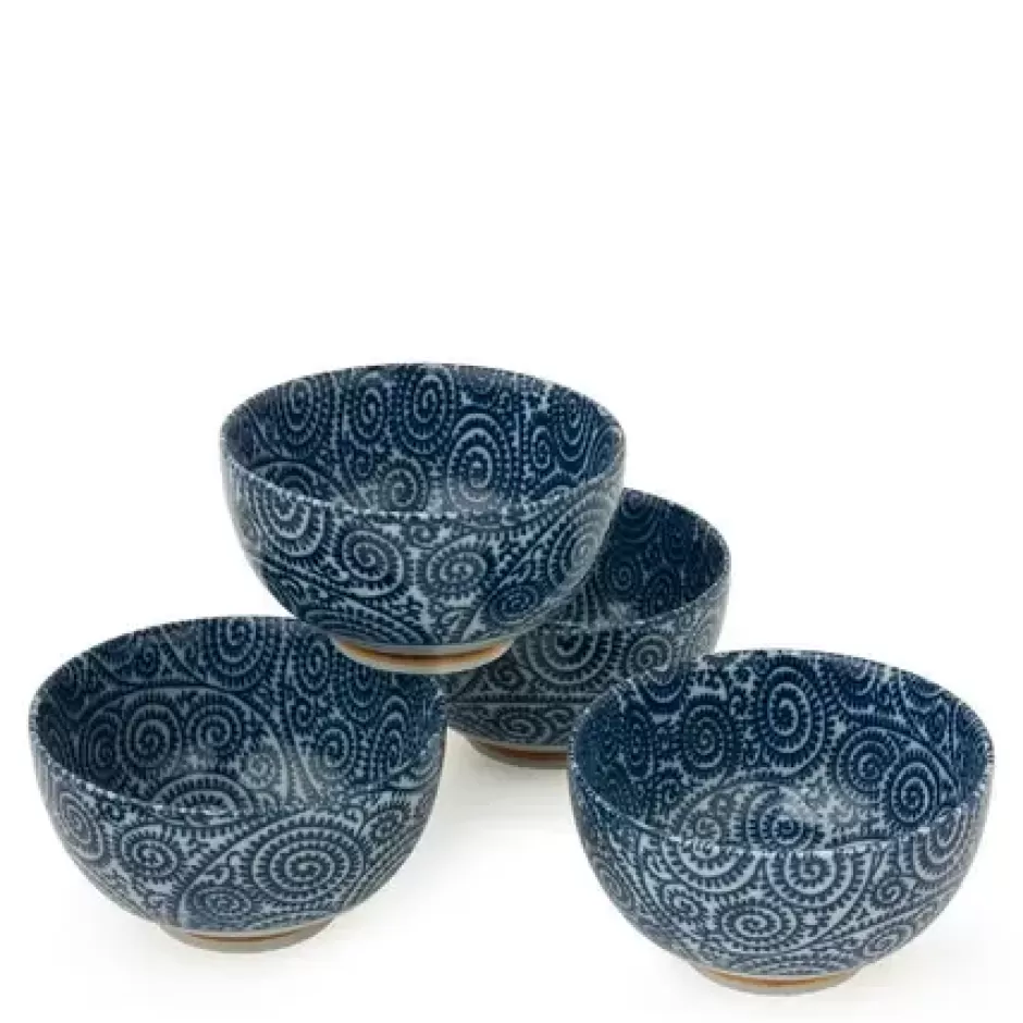 Bowl Sets^MIYA Company Tako Karakusa 5" Bowl Set