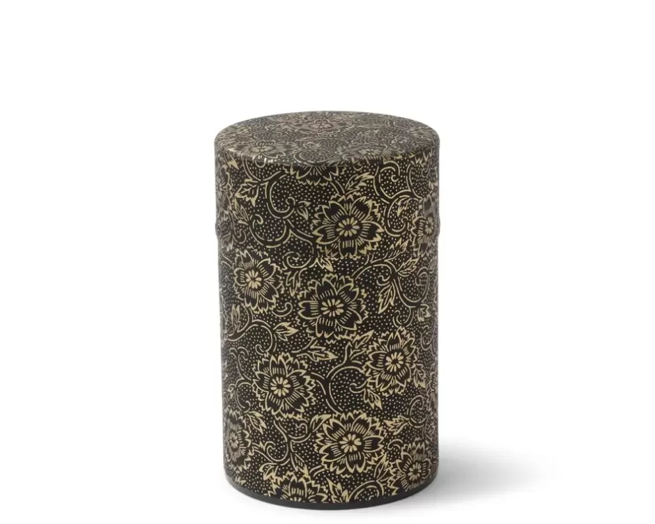 Teaware Accessories^MIYA Company Tea Canister Black/Gold Mum