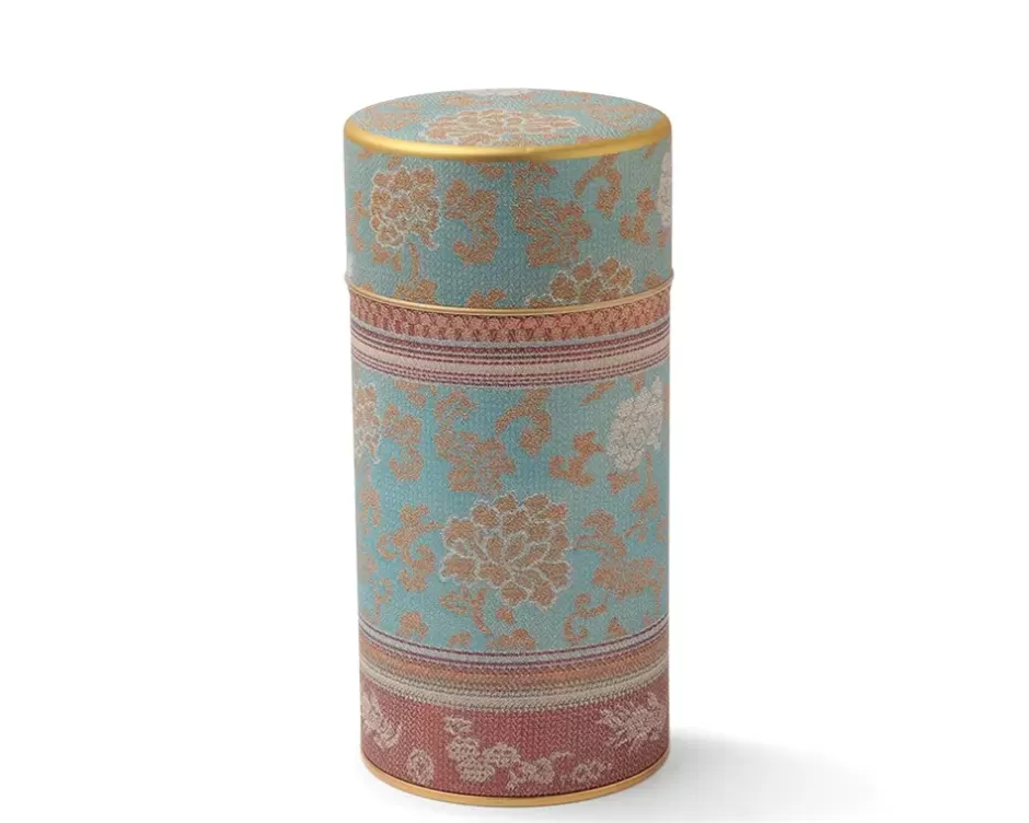 Teaware Accessories^MIYA Company Tea Canister Brocade Peony Blue