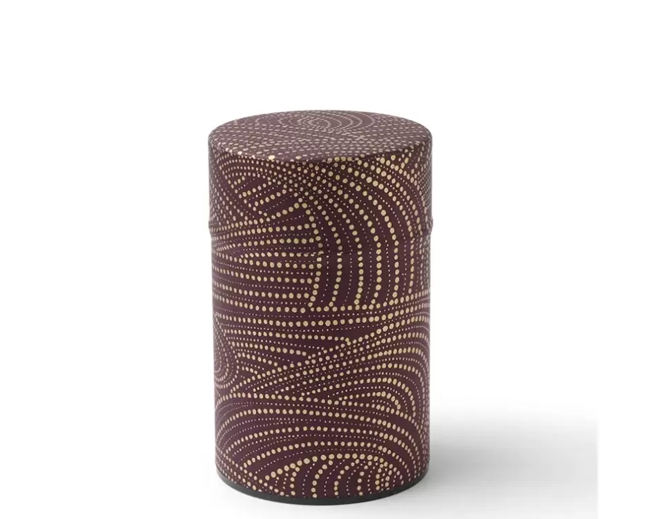 Teaware Accessories^MIYA Company Tea Canister Purple/Gold Swirl