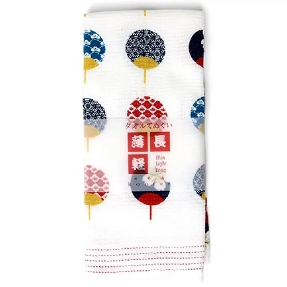 Textile^MIYA Company Tea Towel - Komon Fans