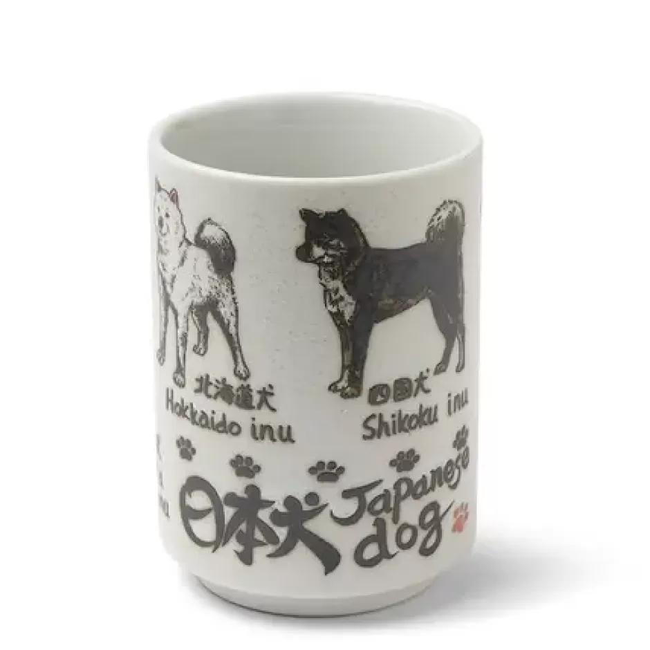 Cups/Mugs^MIYA Company Teacup Japanese Dogs