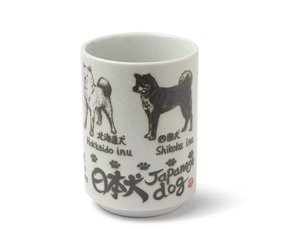 Cups/Mugs^MIYA Company Teacup Japanese Dogs