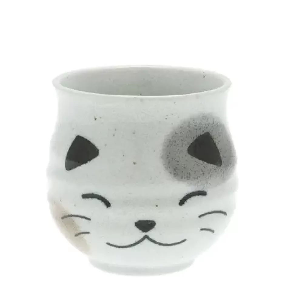 Teacups^MIYA Company Teacup White Calico Cat