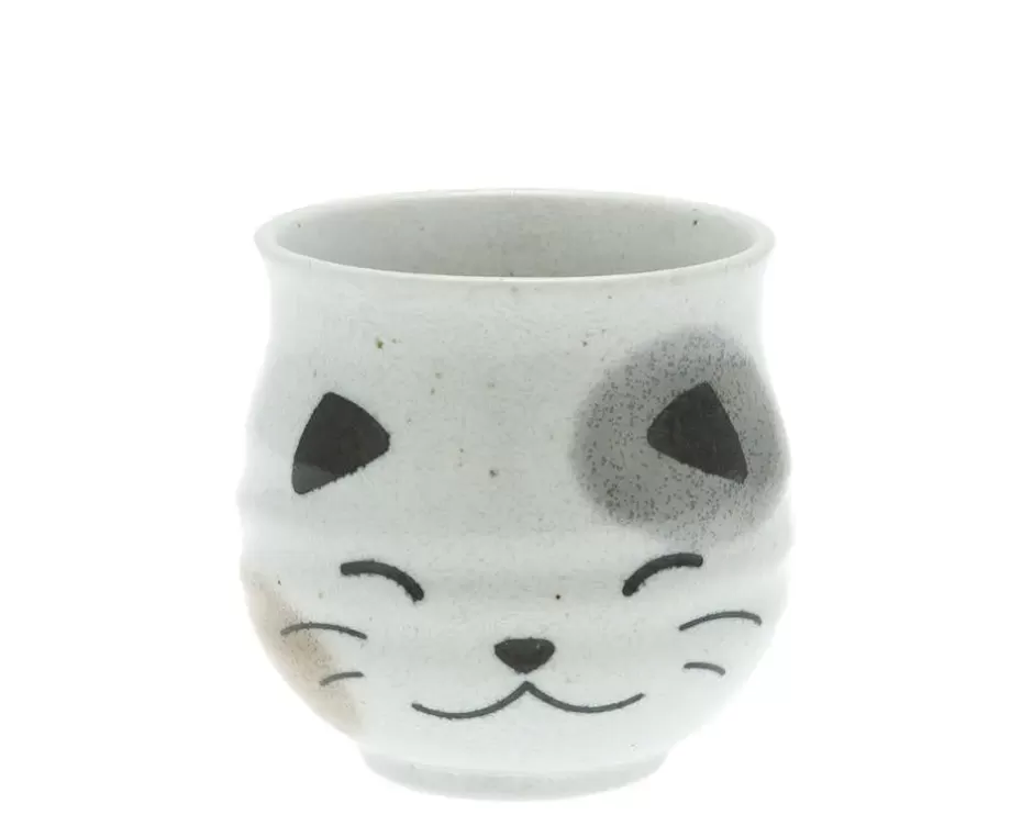 Teacups^MIYA Company Teacup White Calico Cat