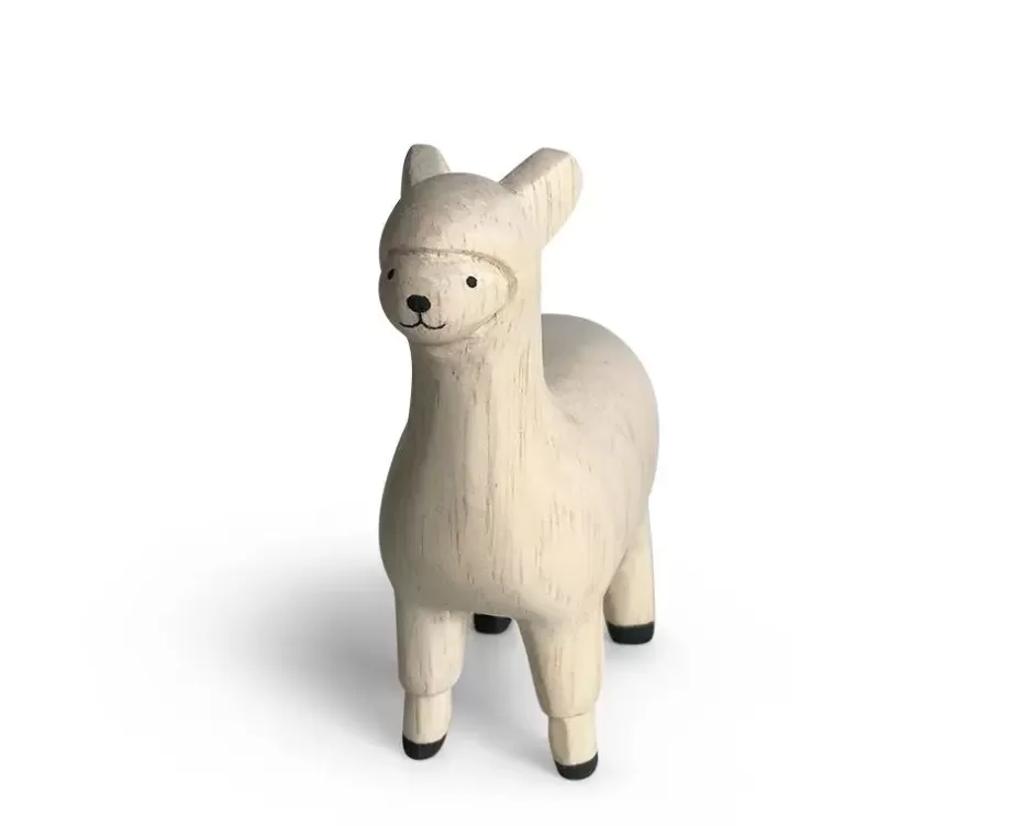 Other^MIYA Company T-Lab Wooden Animal - Alpaca