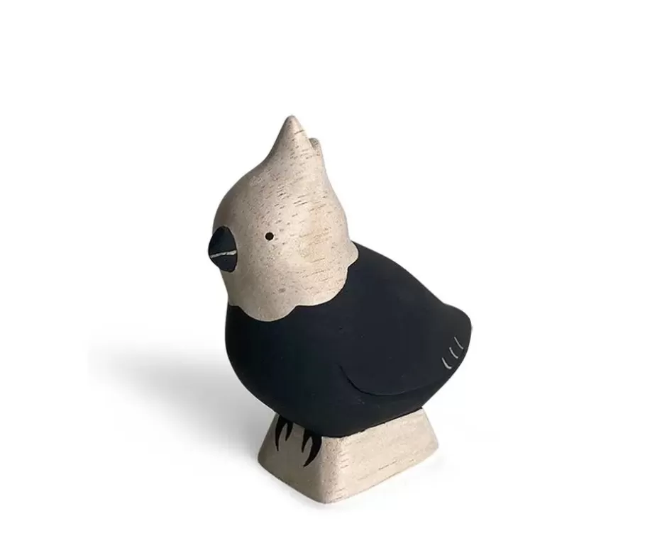 Other^MIYA Company T-Lab Wooden Animal - Cockatiel