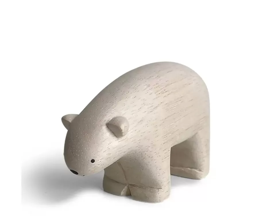 Other^MIYA Company T-Lab Wooden Animal - Polar Bear