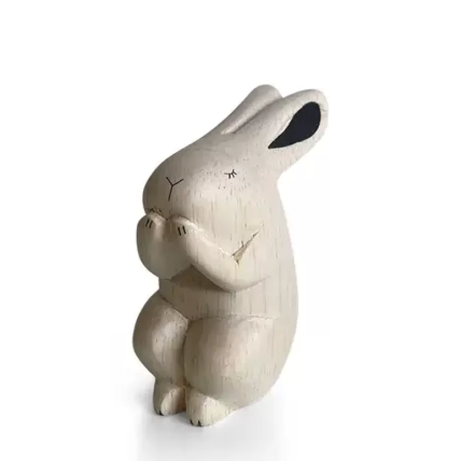 Rabbits^MIYA Company T-Lab Wooden Animal - Rabbit