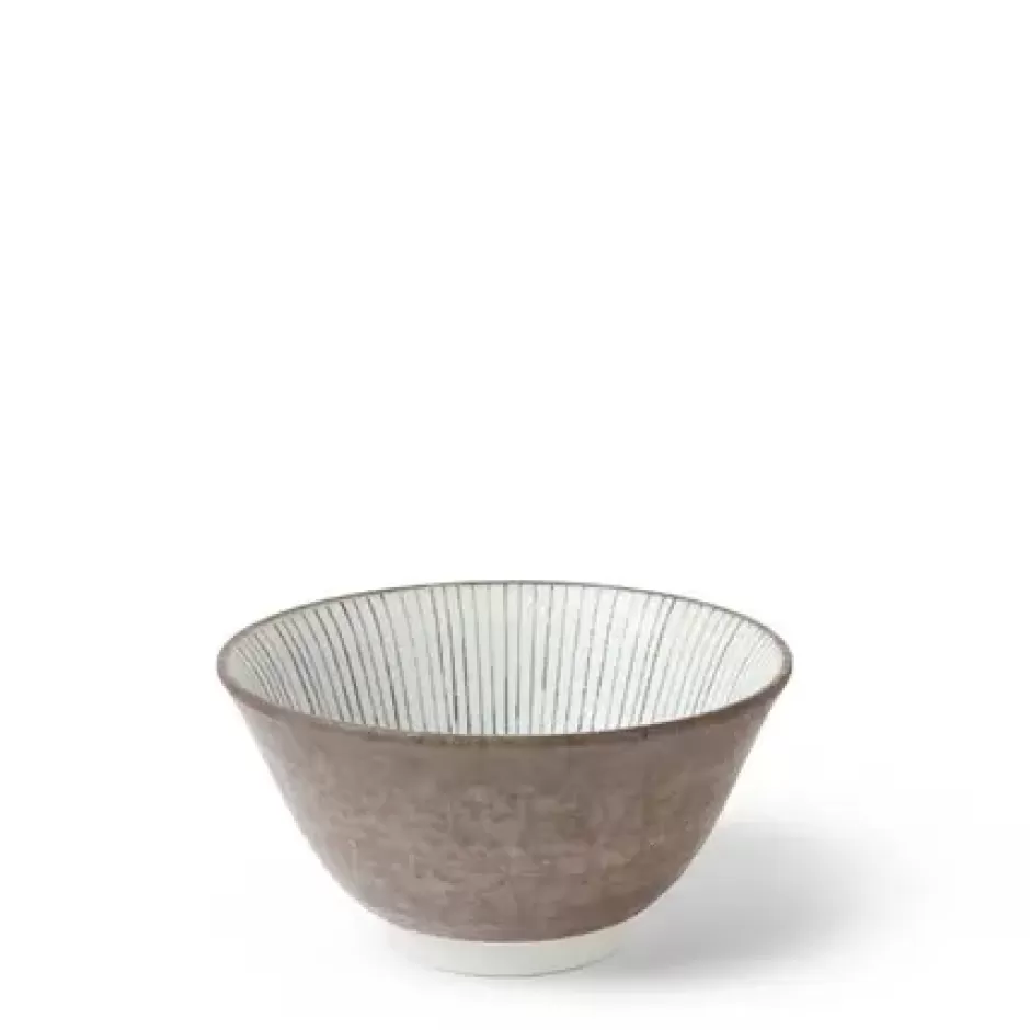 Rice Bowls^MIYA Company Tokusa Gray 4.5" Rice Bowl