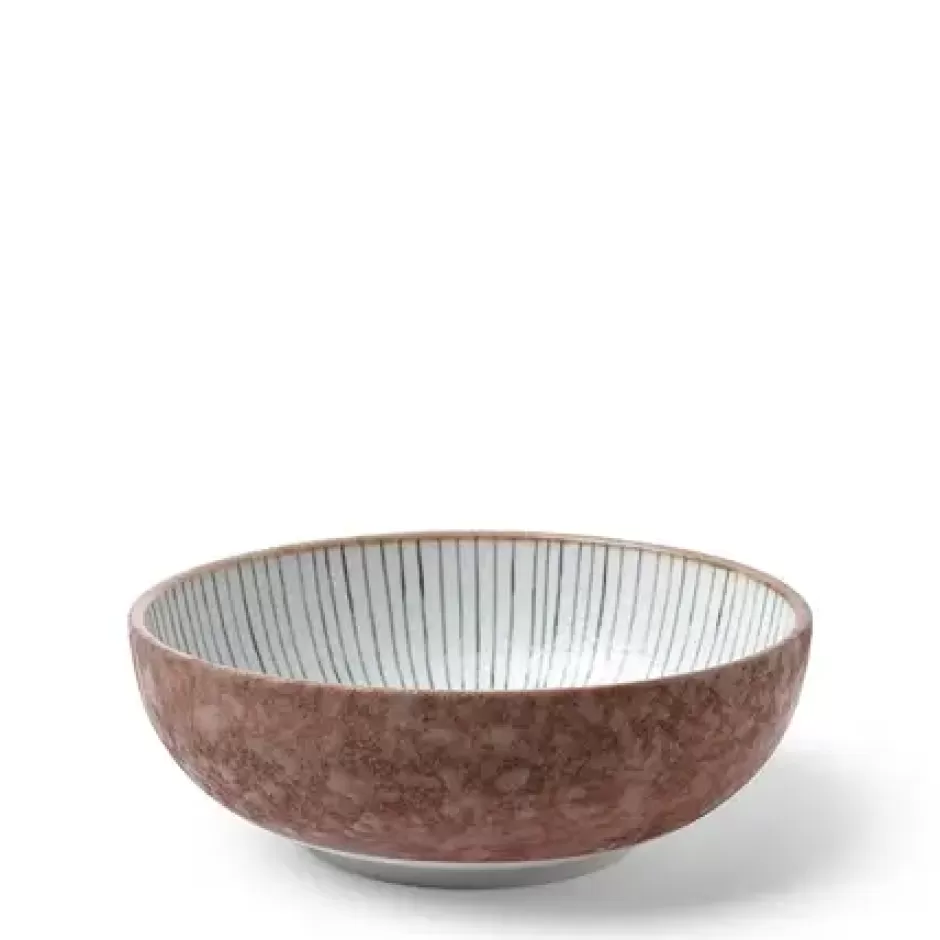 Shallow Bowls^MIYA Company Tokusa Gray 6" Bowl