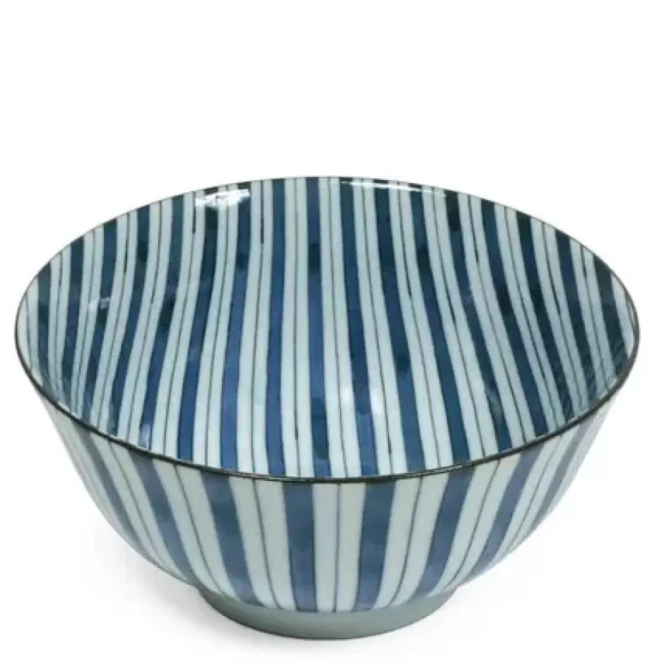 Medium Bowls^MIYA Company Tokusa Stripes 6" Bowl