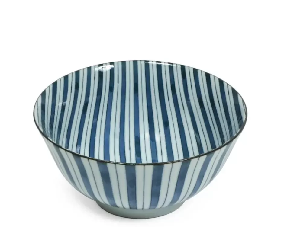 Medium Bowls^MIYA Company Tokusa Stripes 6" Bowl