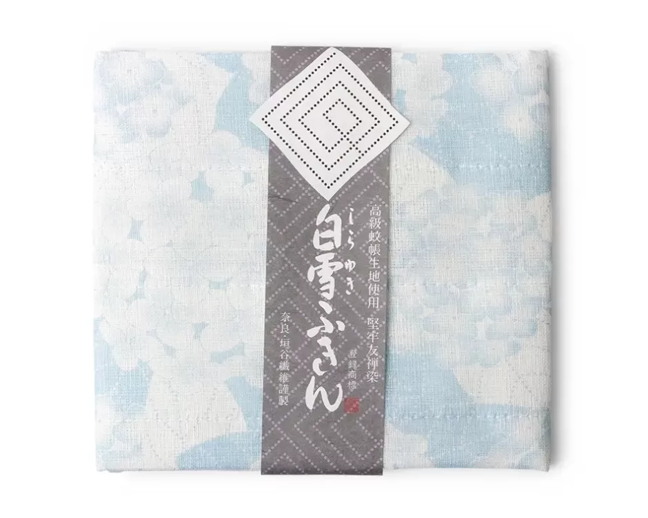 Textile^MIYA Company Towel Fuukin Hydrangea Blue