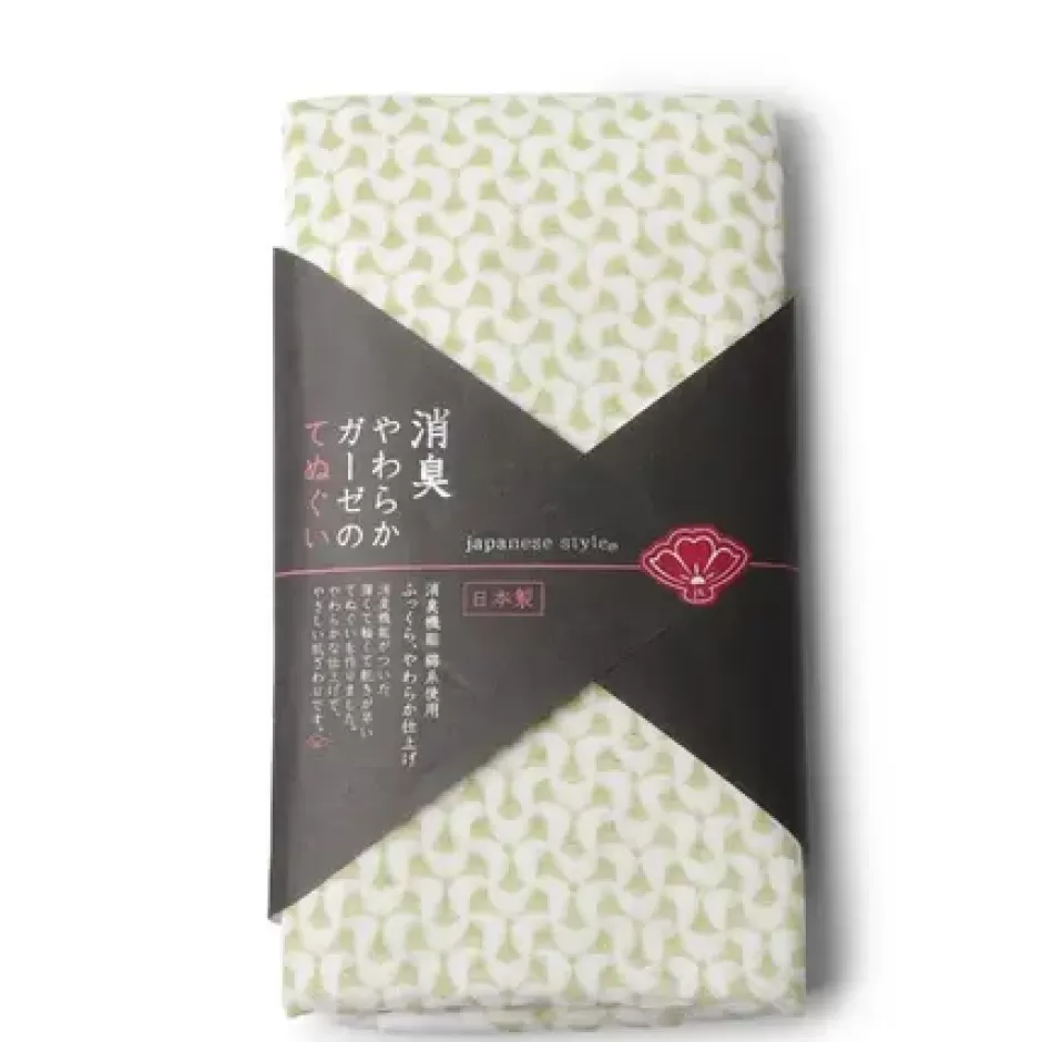 Towels^MIYA Company Towel Green Pattern