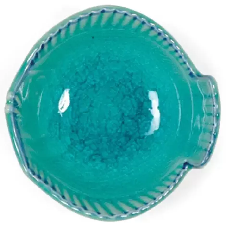 Fish^MIYA Company Turquoise Blue Fish 3.5" Bowl