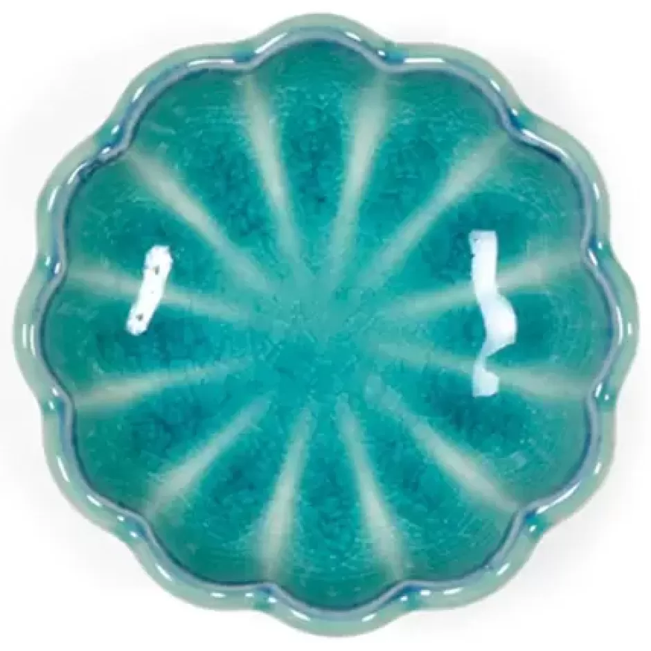 Sauce Dishes^MIYA Company Turquoise Blue Mum 3.5" Bowl