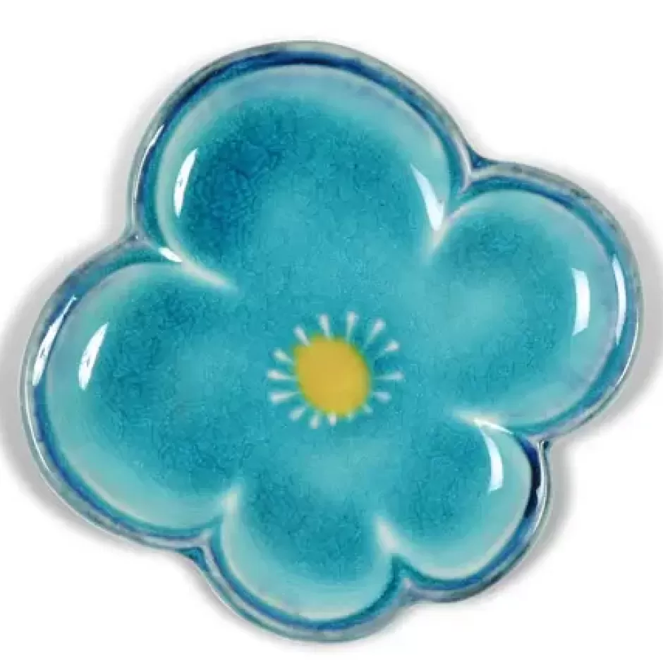 Small Plates^MIYA Company Turquoise Bluw Ume 4.5" Plate