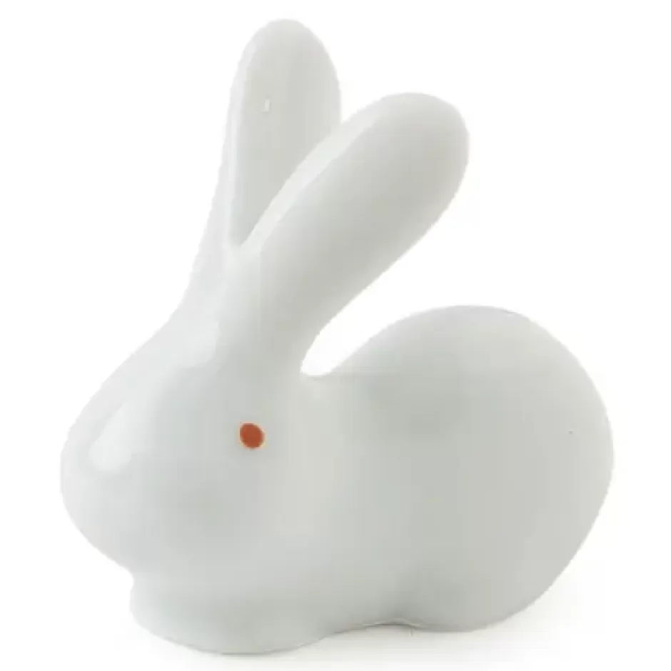 Rabbits^MIYA Company White Rabbit Chopstick Rest - White Ears