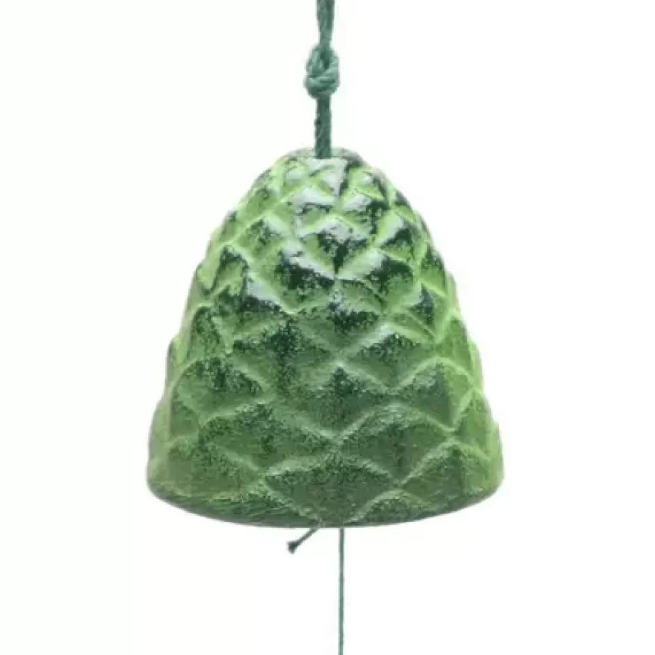 Wind Chimes^MIYA Company Wind Chime Pine Cone Green 1-5/8"