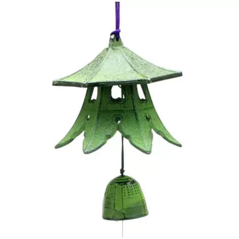 Wind Chimes^MIYA Company Wind Chime Temple Bell Green