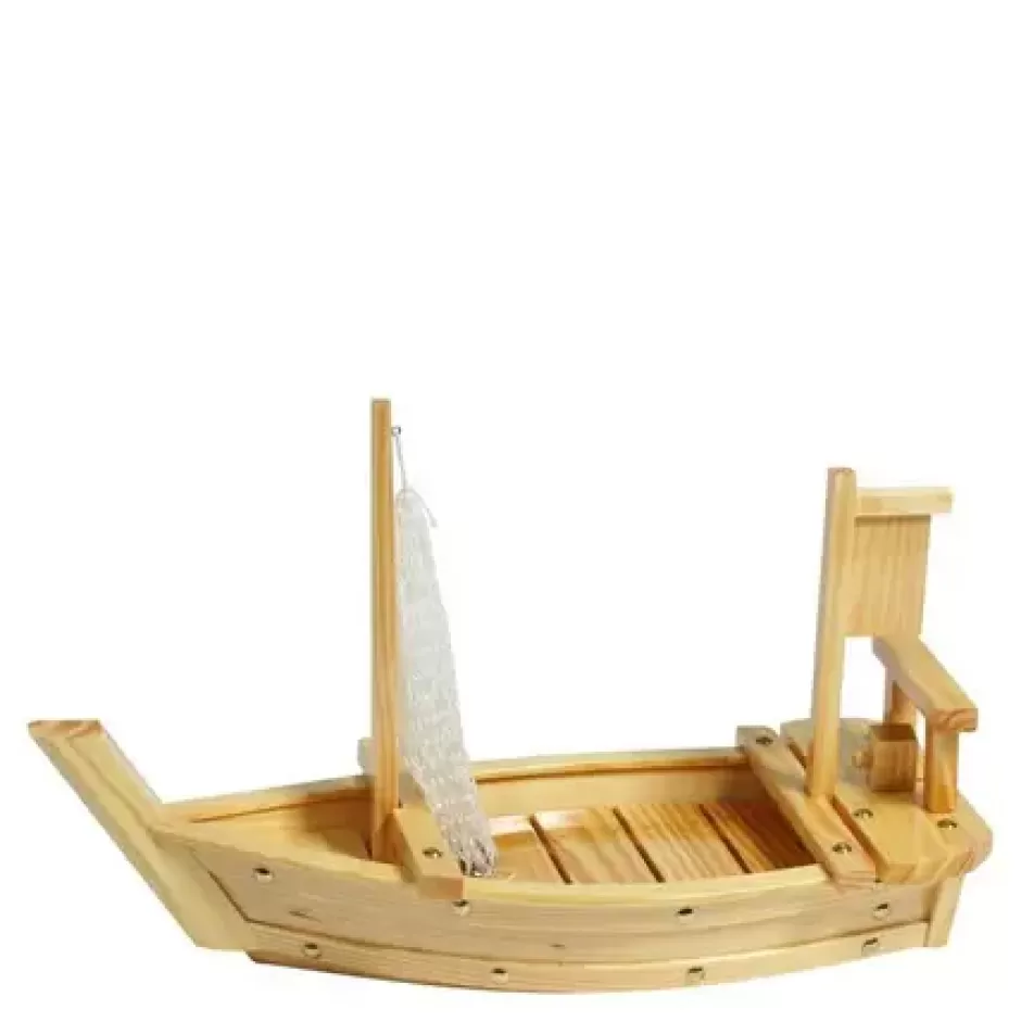 Sushi Service^MIYA Company Wooden Sashimi Boat 29"